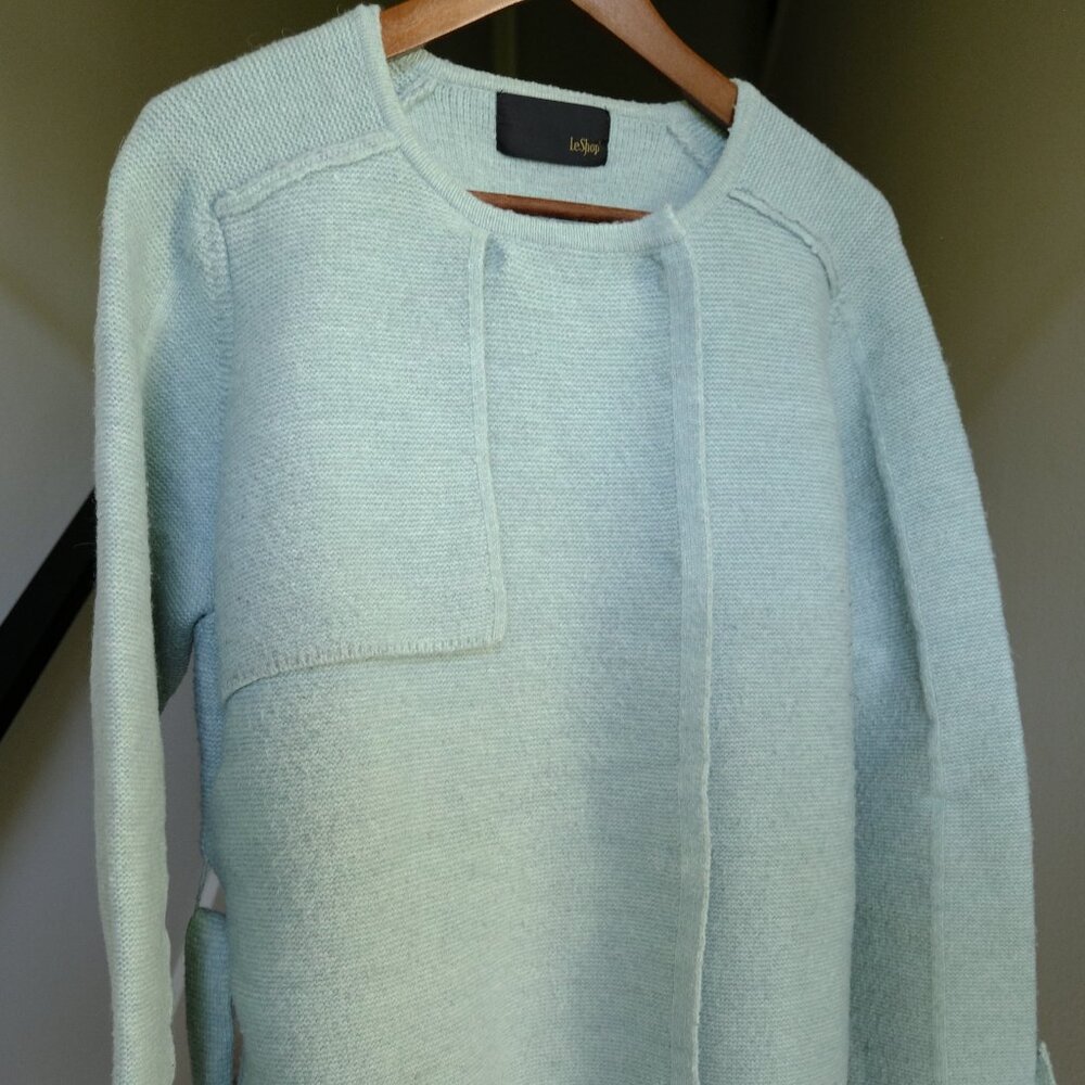 Le Shop Womens Fashion Trench Coat (Korean Brand)